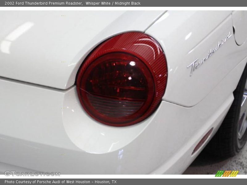 Whisper White / Midnight Black 2002 Ford Thunderbird Premium Roadster