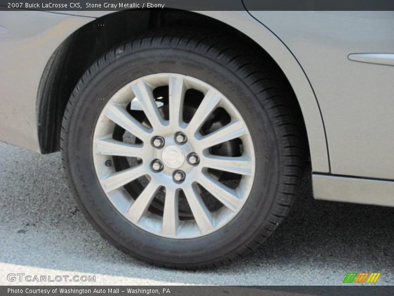 Stone Gray Metallic / Ebony 2007 Buick LaCrosse CXS