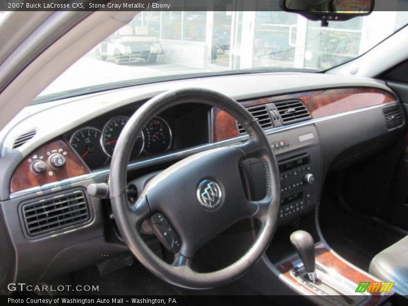 Stone Gray Metallic / Ebony 2007 Buick LaCrosse CXS