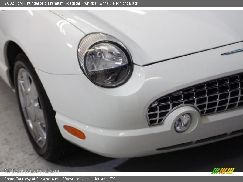 Whisper White / Midnight Black 2002 Ford Thunderbird Premium Roadster