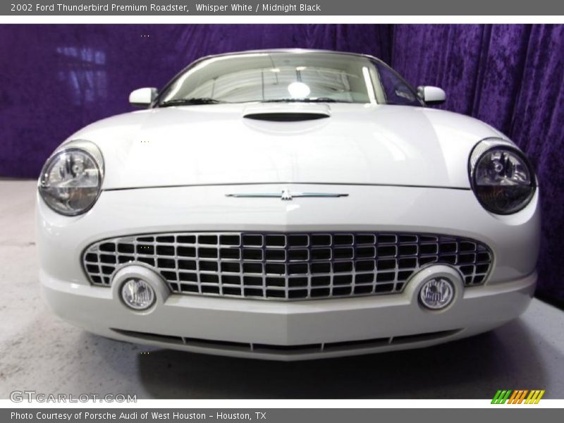 Whisper White / Midnight Black 2002 Ford Thunderbird Premium Roadster