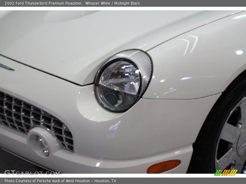 Whisper White / Midnight Black 2002 Ford Thunderbird Premium Roadster