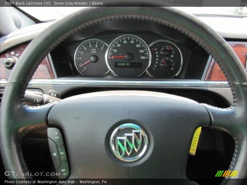 Stone Gray Metallic / Ebony 2007 Buick LaCrosse CXS