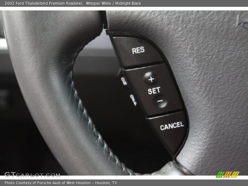 Whisper White / Midnight Black 2002 Ford Thunderbird Premium Roadster