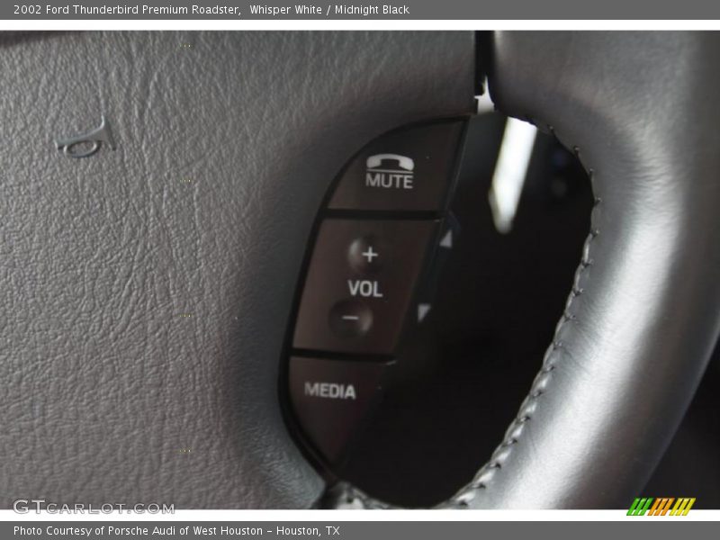 Whisper White / Midnight Black 2002 Ford Thunderbird Premium Roadster