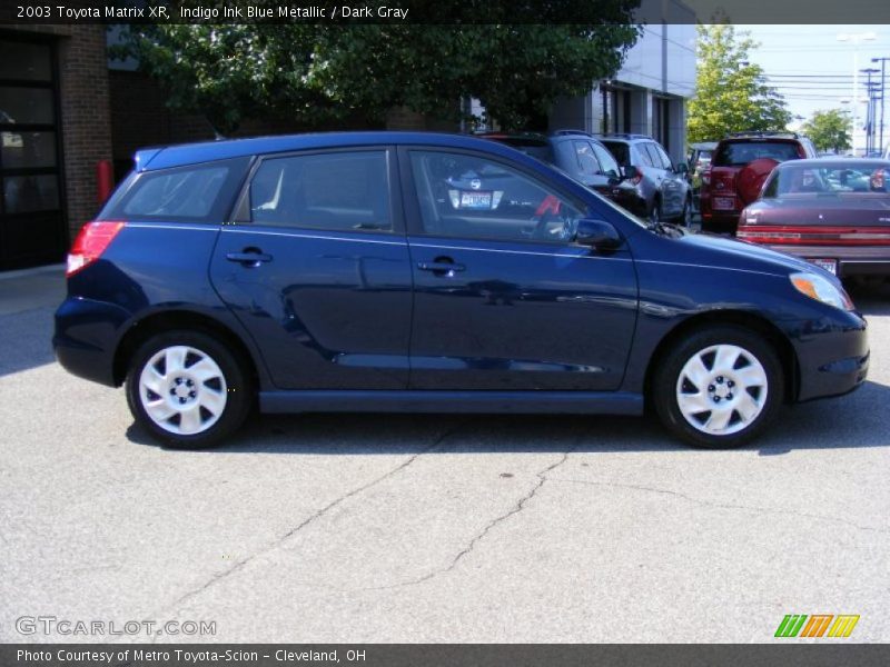 Indigo Ink Blue Metallic / Dark Gray 2003 Toyota Matrix XR