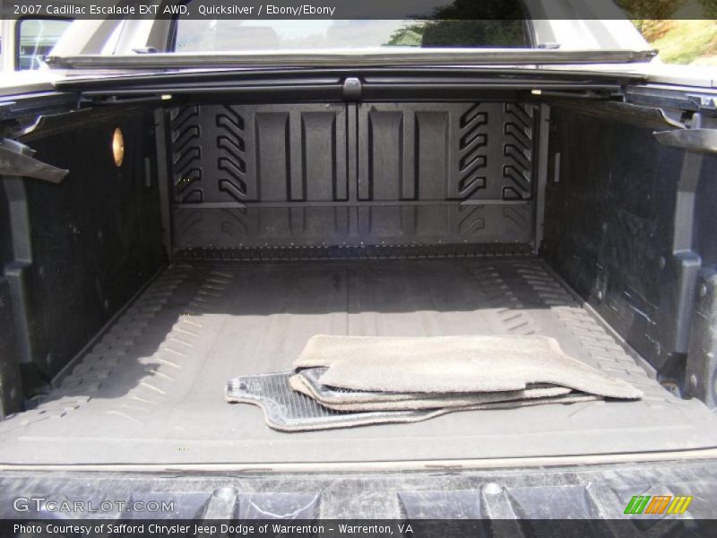 Quicksilver / Ebony/Ebony 2007 Cadillac Escalade EXT AWD