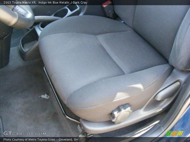 Indigo Ink Blue Metallic / Dark Gray 2003 Toyota Matrix XR