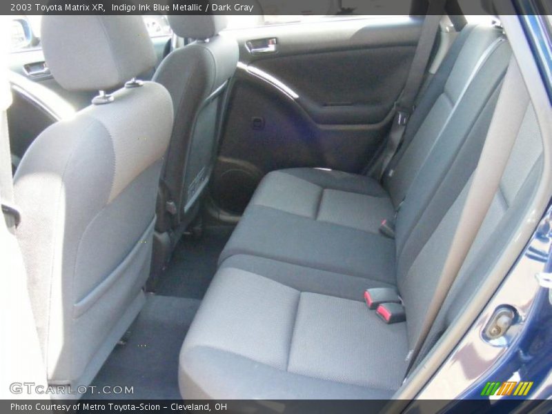 Indigo Ink Blue Metallic / Dark Gray 2003 Toyota Matrix XR