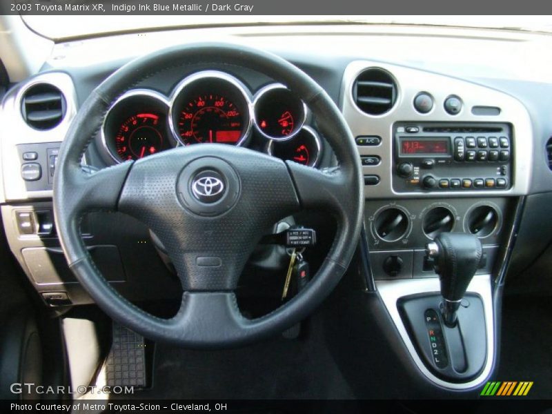 Indigo Ink Blue Metallic / Dark Gray 2003 Toyota Matrix XR