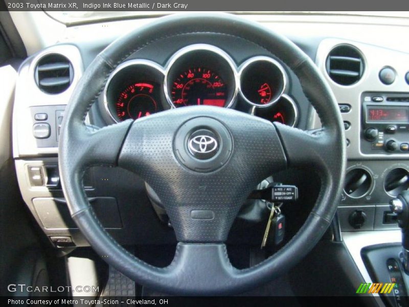 Indigo Ink Blue Metallic / Dark Gray 2003 Toyota Matrix XR
