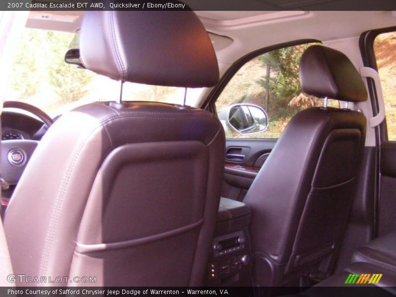 Quicksilver / Ebony/Ebony 2007 Cadillac Escalade EXT AWD