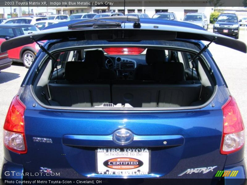 Indigo Ink Blue Metallic / Dark Gray 2003 Toyota Matrix XR