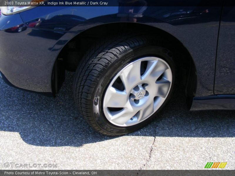 Indigo Ink Blue Metallic / Dark Gray 2003 Toyota Matrix XR