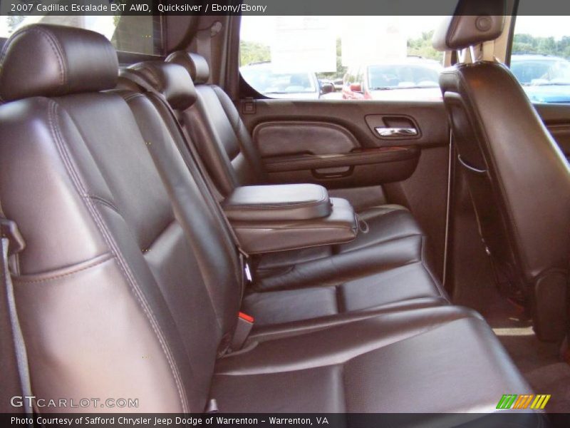 Quicksilver / Ebony/Ebony 2007 Cadillac Escalade EXT AWD