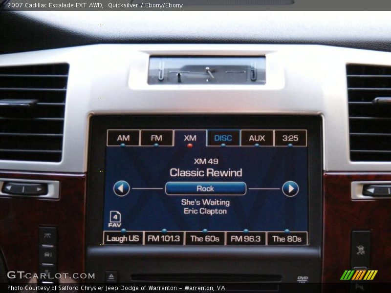Quicksilver / Ebony/Ebony 2007 Cadillac Escalade EXT AWD
