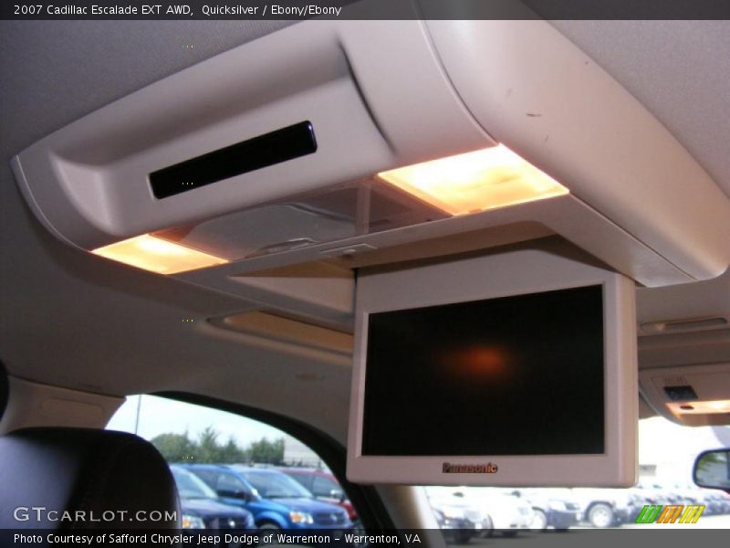Quicksilver / Ebony/Ebony 2007 Cadillac Escalade EXT AWD