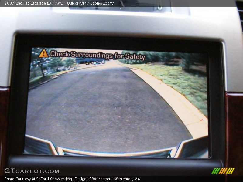 Quicksilver / Ebony/Ebony 2007 Cadillac Escalade EXT AWD