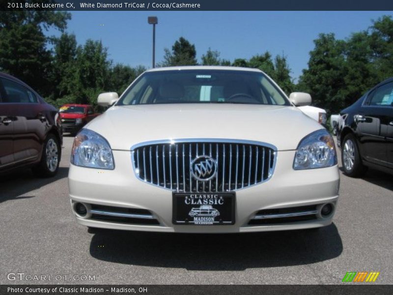 White Diamond TriCoat / Cocoa/Cashmere 2011 Buick Lucerne CX