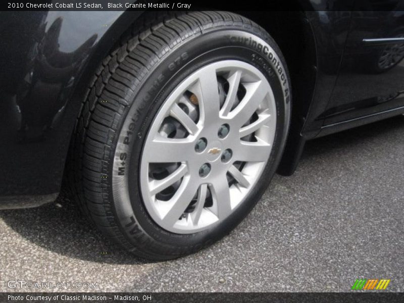 Black Granite Metallic / Gray 2010 Chevrolet Cobalt LS Sedan
