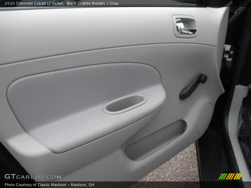 Black Granite Metallic / Gray 2010 Chevrolet Cobalt LS Sedan