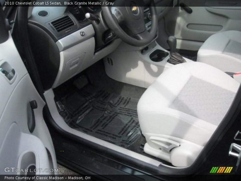 Black Granite Metallic / Gray 2010 Chevrolet Cobalt LS Sedan