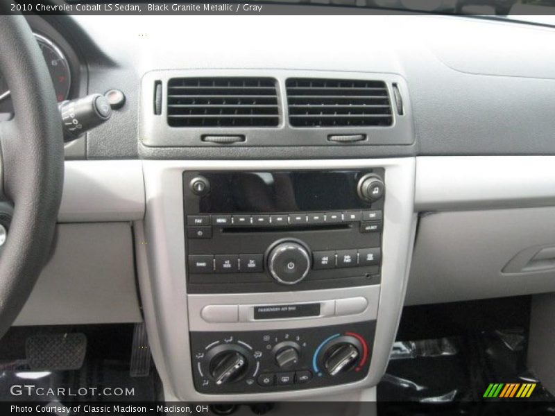 Black Granite Metallic / Gray 2010 Chevrolet Cobalt LS Sedan