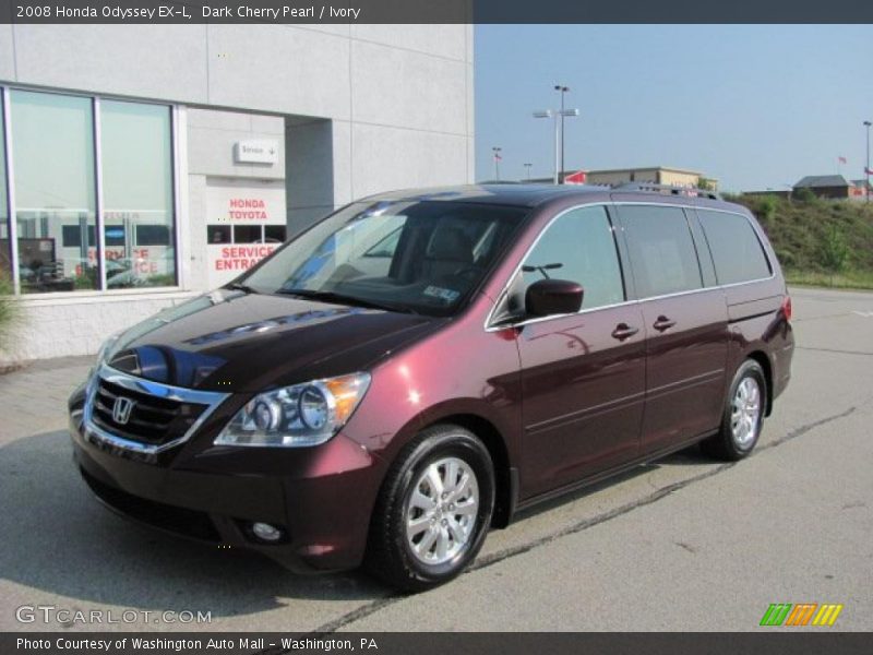 Dark Cherry Pearl / Ivory 2008 Honda Odyssey EX-L