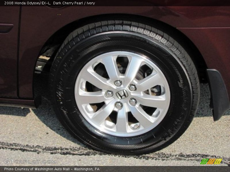 Dark Cherry Pearl / Ivory 2008 Honda Odyssey EX-L