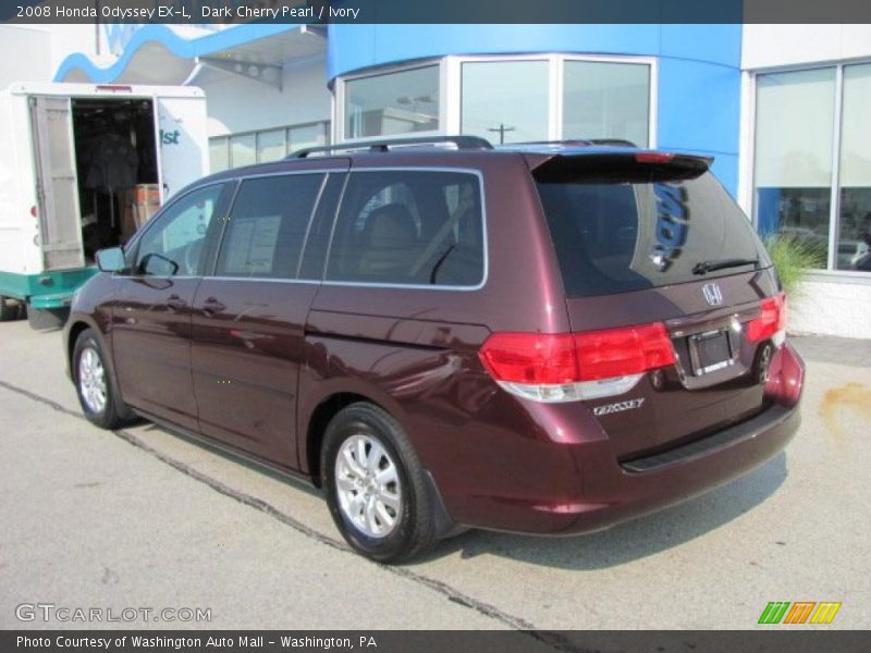 Dark Cherry Pearl / Ivory 2008 Honda Odyssey EX-L