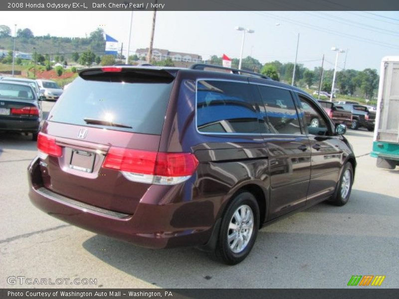 Dark Cherry Pearl / Ivory 2008 Honda Odyssey EX-L