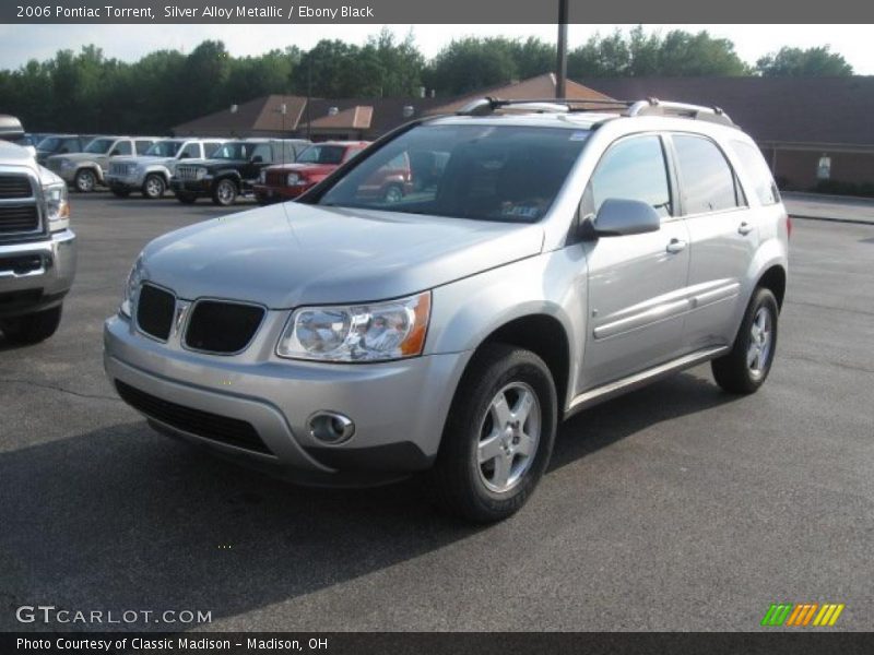 Silver Alloy Metallic / Ebony Black 2006 Pontiac Torrent