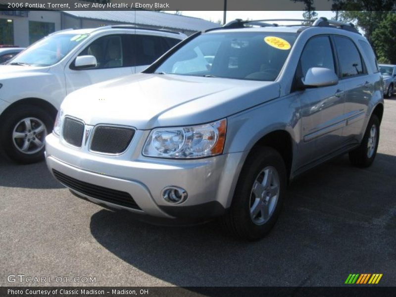 Silver Alloy Metallic / Ebony Black 2006 Pontiac Torrent