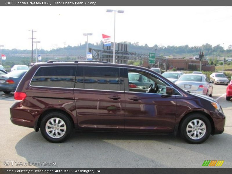Dark Cherry Pearl / Ivory 2008 Honda Odyssey EX-L
