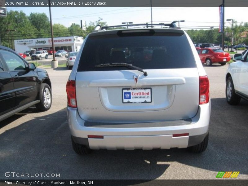 Silver Alloy Metallic / Ebony Black 2006 Pontiac Torrent