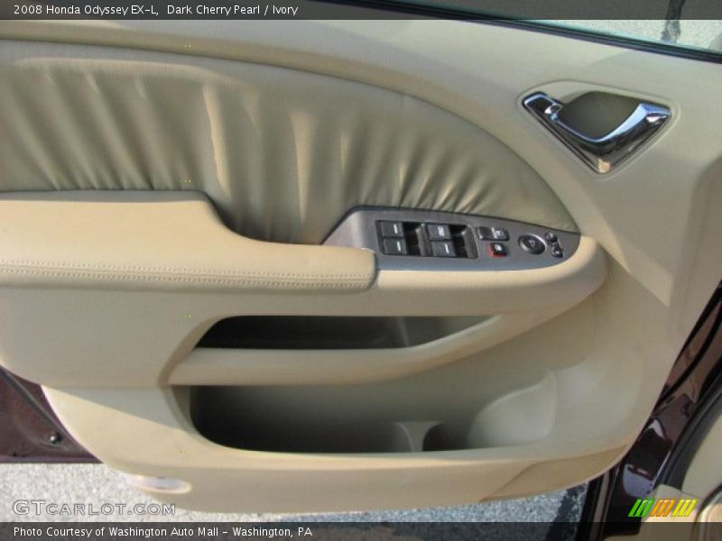 Dark Cherry Pearl / Ivory 2008 Honda Odyssey EX-L