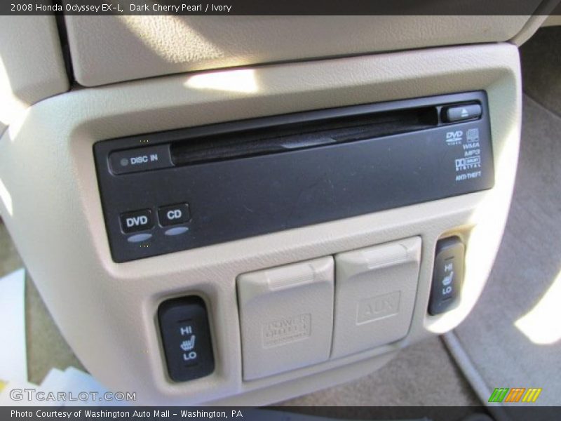Dark Cherry Pearl / Ivory 2008 Honda Odyssey EX-L