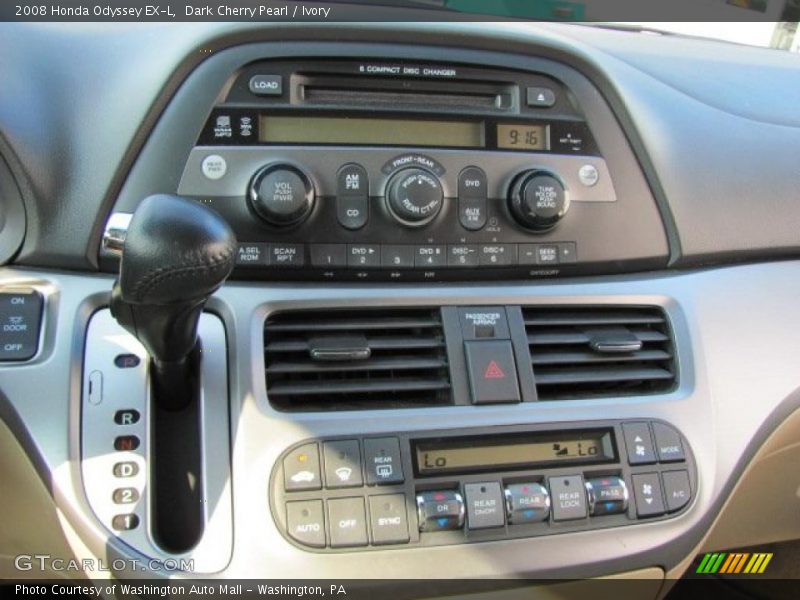 Dark Cherry Pearl / Ivory 2008 Honda Odyssey EX-L