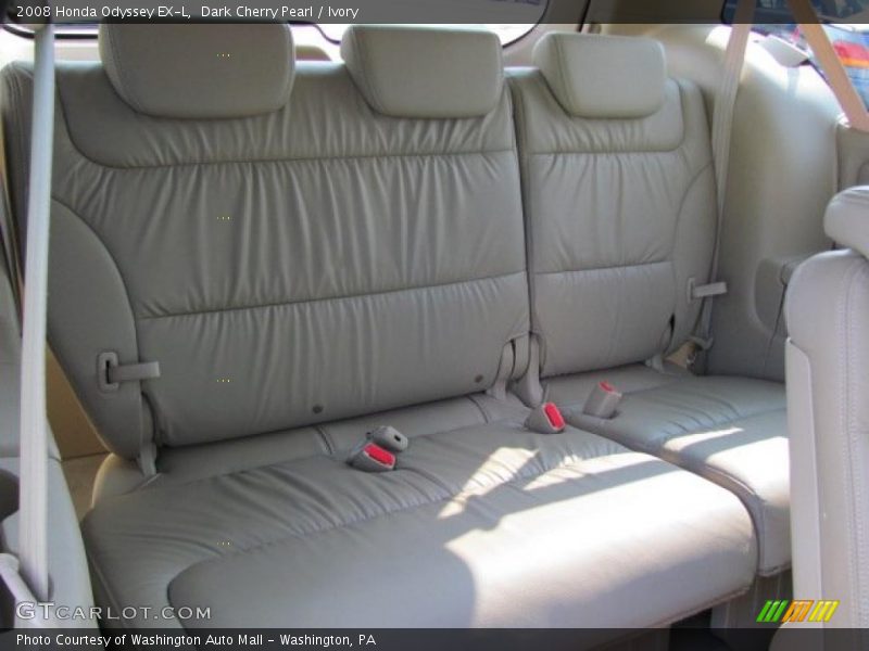 Dark Cherry Pearl / Ivory 2008 Honda Odyssey EX-L