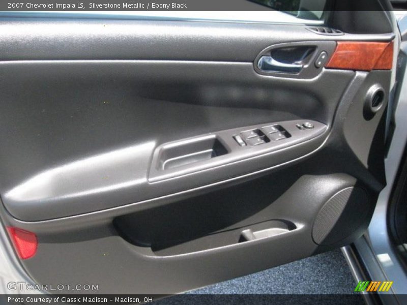 Silverstone Metallic / Ebony Black 2007 Chevrolet Impala LS