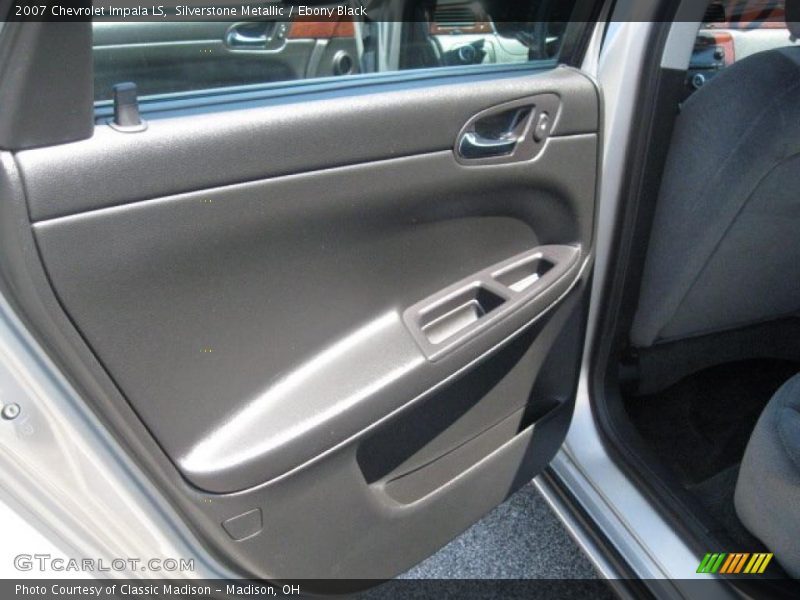 Silverstone Metallic / Ebony Black 2007 Chevrolet Impala LS