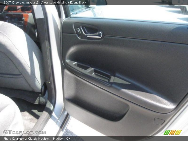 Silverstone Metallic / Ebony Black 2007 Chevrolet Impala LS
