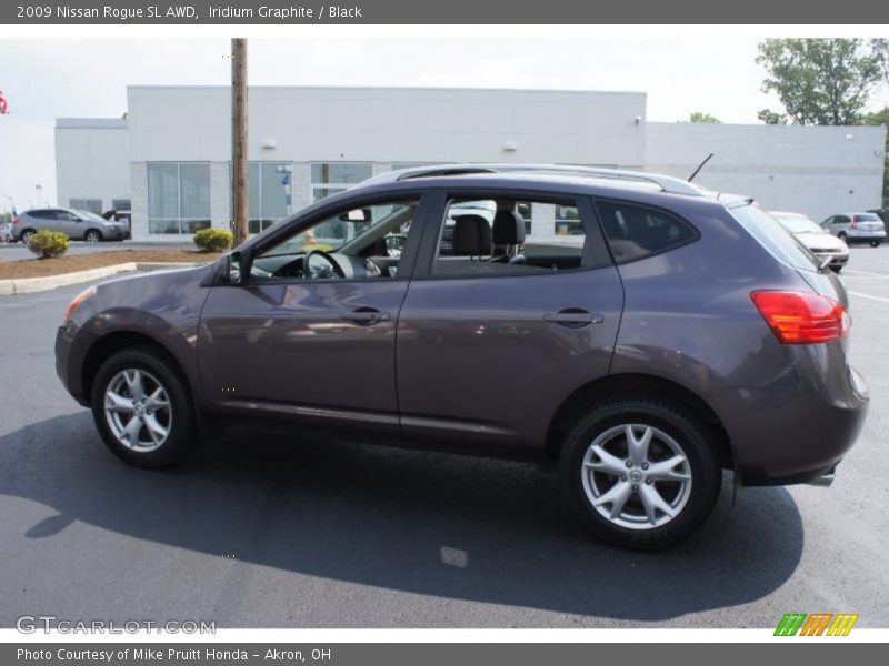 Iridium Graphite / Black 2009 Nissan Rogue SL AWD