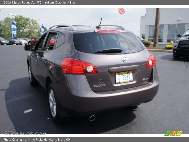Iridium Graphite / Black 2009 Nissan Rogue SL AWD