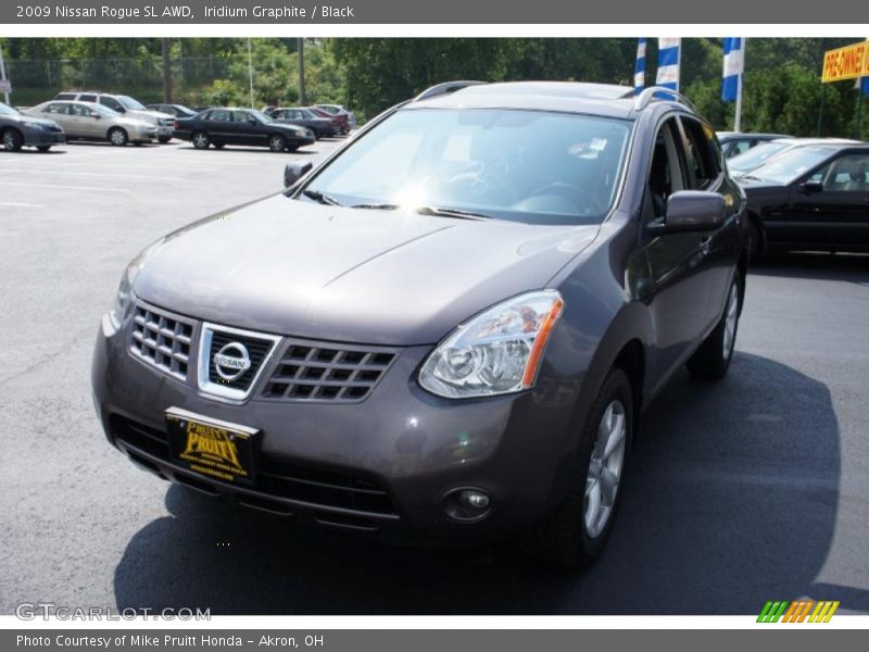 Iridium Graphite / Black 2009 Nissan Rogue SL AWD