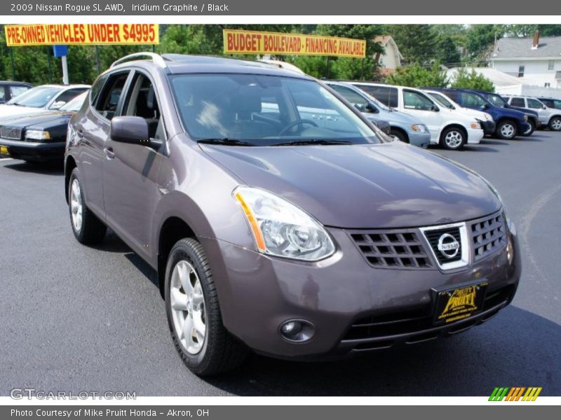 Iridium Graphite / Black 2009 Nissan Rogue SL AWD