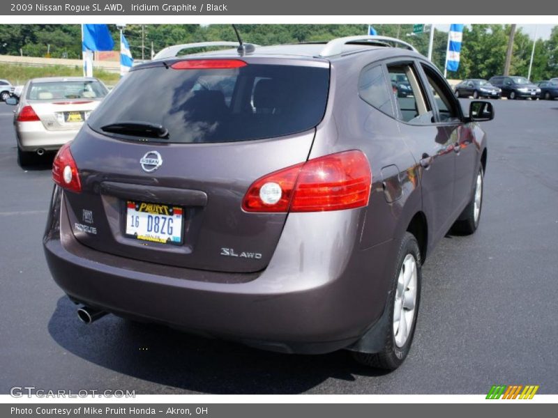 Iridium Graphite / Black 2009 Nissan Rogue SL AWD