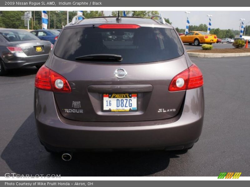 Iridium Graphite / Black 2009 Nissan Rogue SL AWD