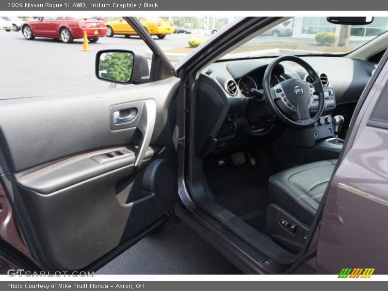 Iridium Graphite / Black 2009 Nissan Rogue SL AWD