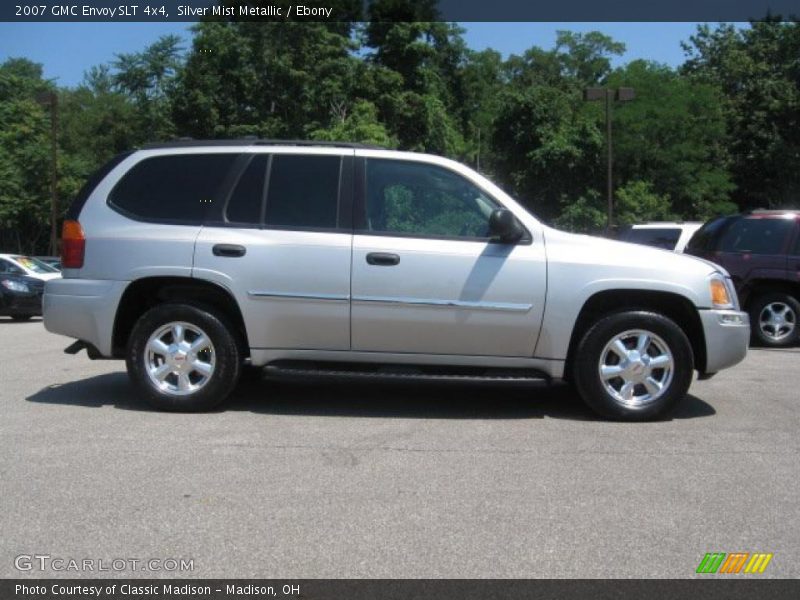 Silver Mist Metallic / Ebony 2007 GMC Envoy SLT 4x4